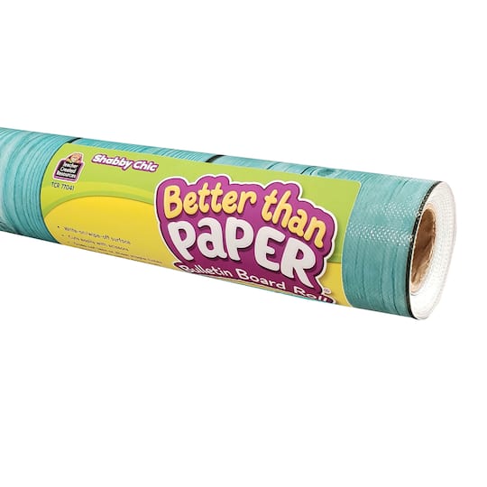 Teacher Created Resources Better Than Paper® Shabby Chic Bulletin Board Roll, 4ct.